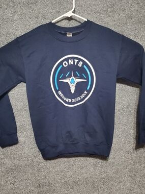 Amazon Workwear ONT8 Inbound Cross Deck Sweatshirt Adult Small Navy Air Care